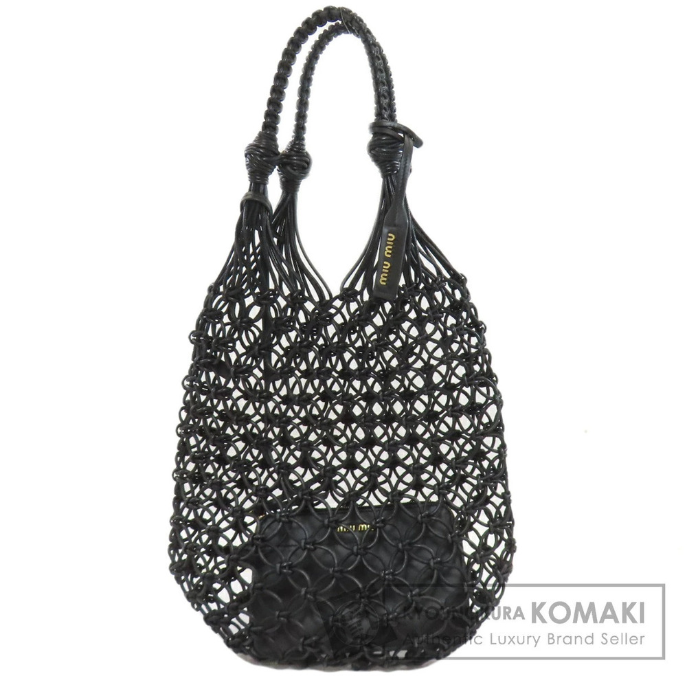 Miu MIu Woven Tote Bag Calfskin